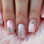 ombre nails for brides