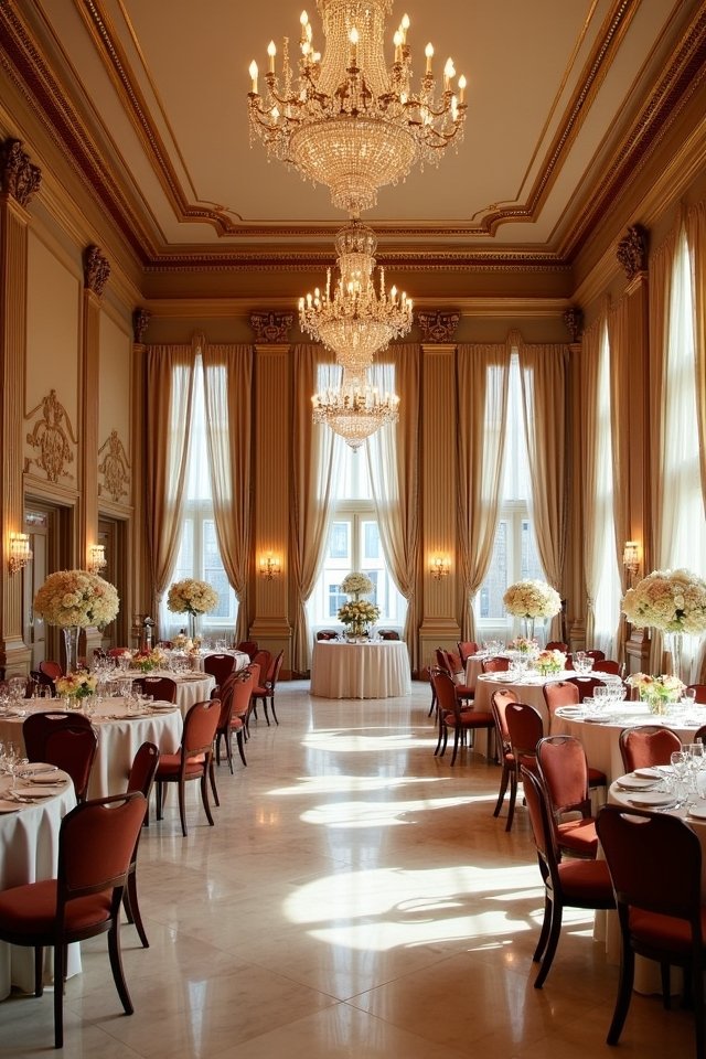 opulent ballroom for celebrations