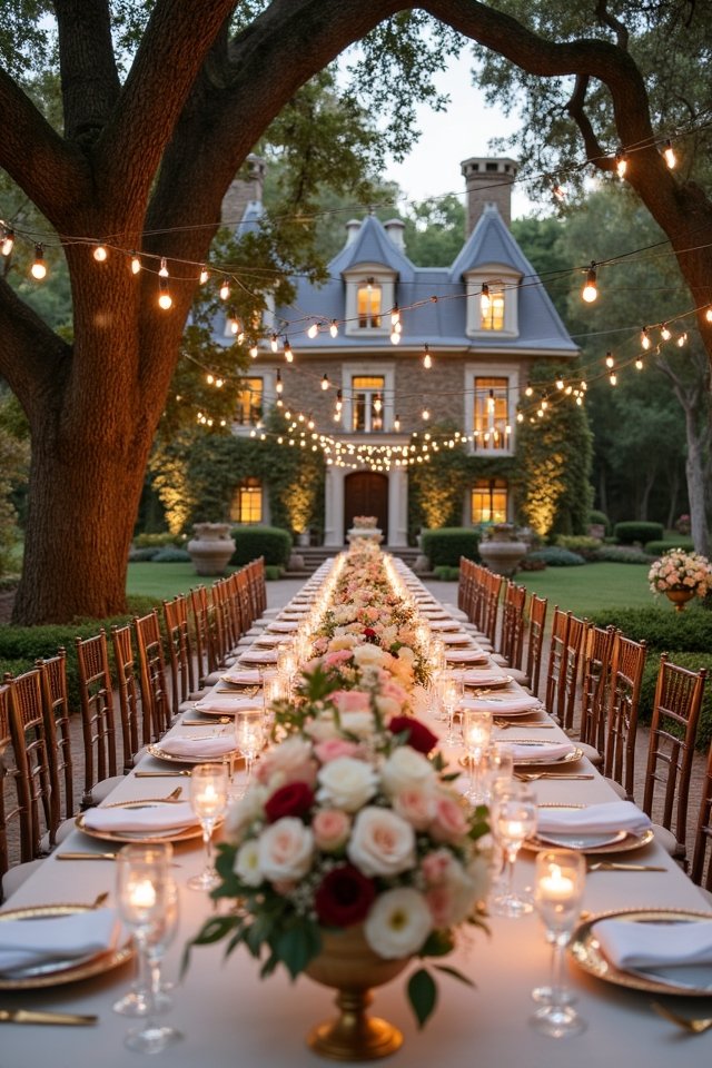 opulent floral wedding arrangements