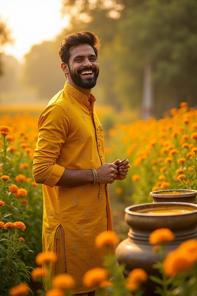 outdoor haldi photoshoot locations