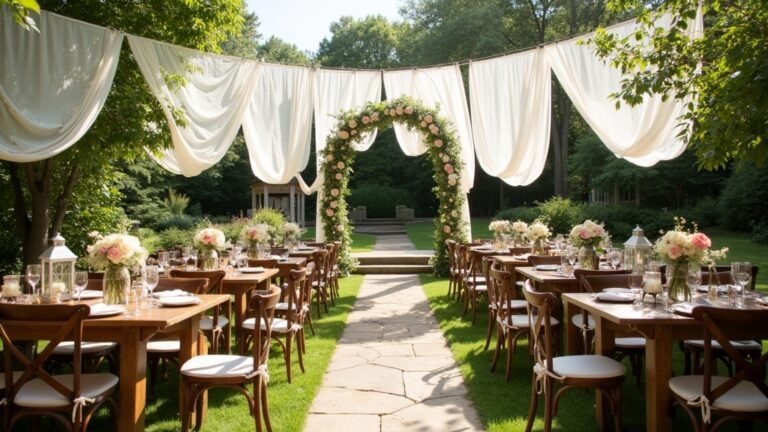 outdoor wedding decoration ideas