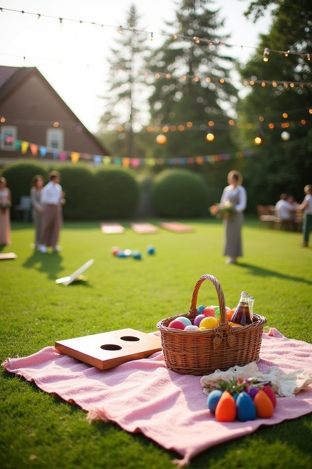 outdoor wedding games fun