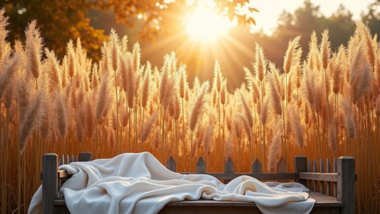 pampas grass fall photography
