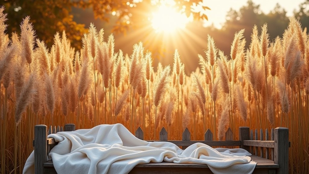 pampas grass fall photography