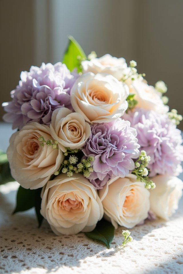 pastel bouquet for brides
