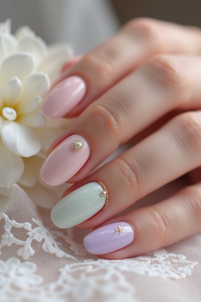 pastel elegance for brides