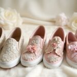 personalized custom wedding sneakers