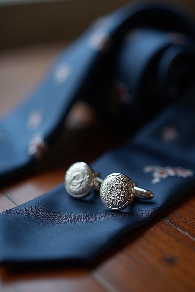 personalized groom s accessories shine