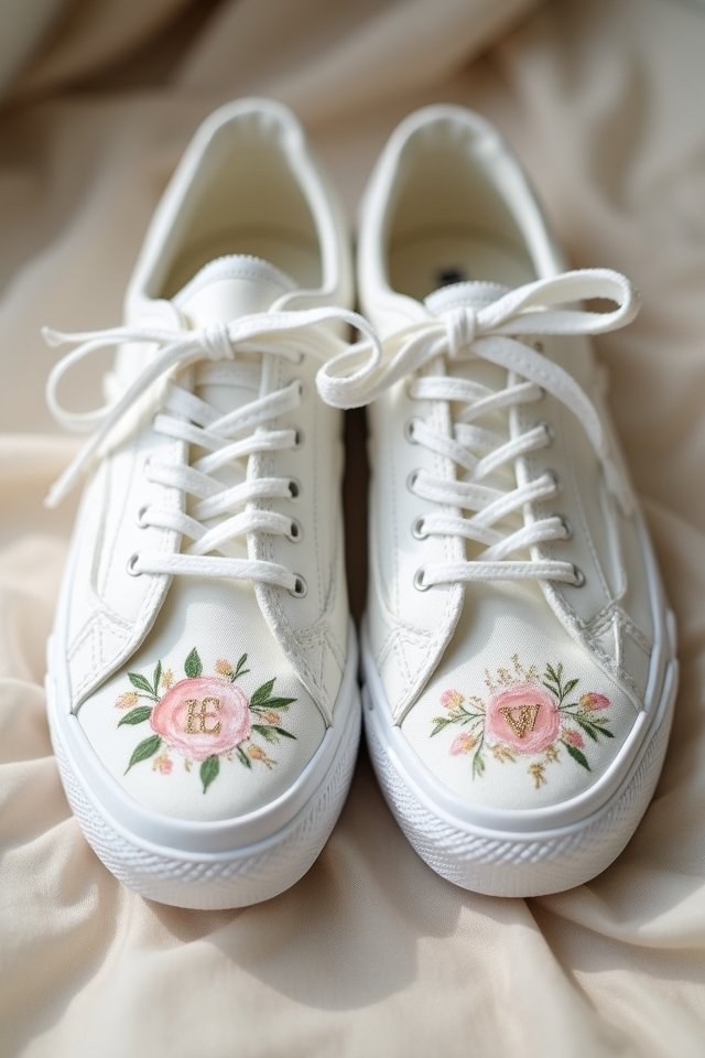 personalized sneakers with love