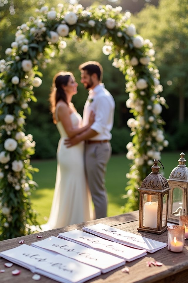personalized unique wedding vows