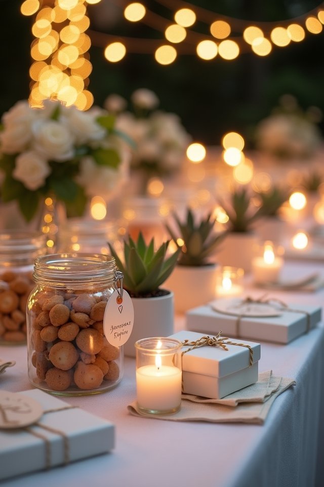 personalized wedding favors ideas