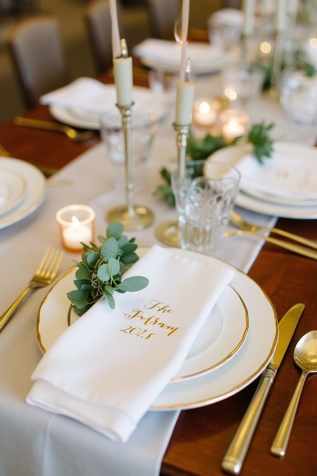 personalized wedding place cards