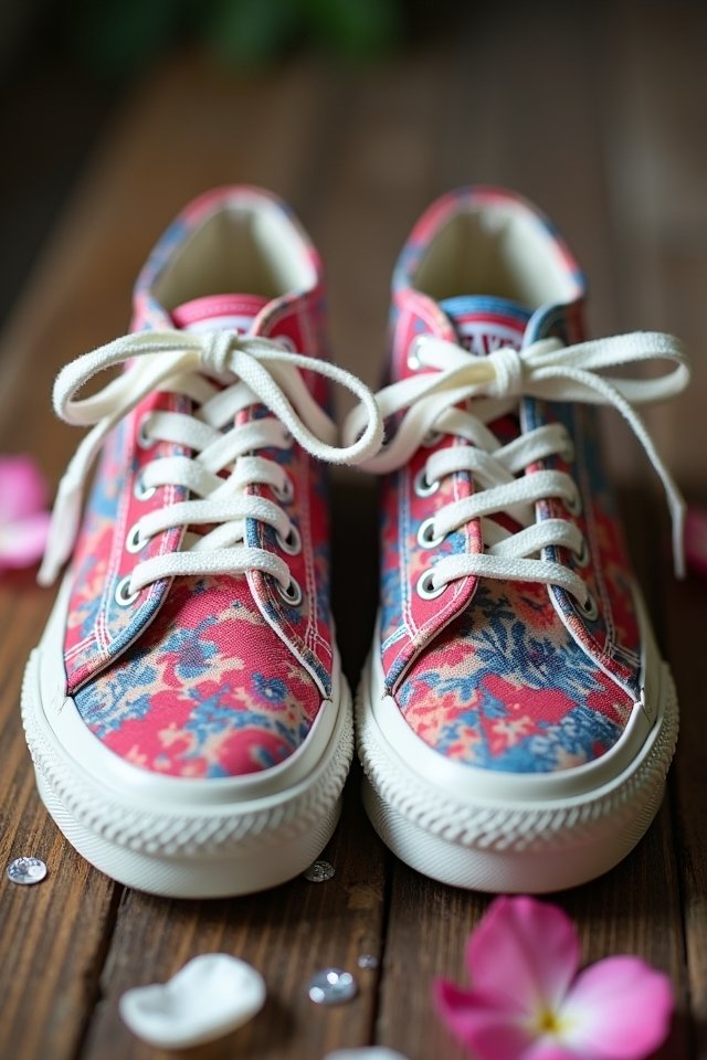 personalized wedding sneaker prints