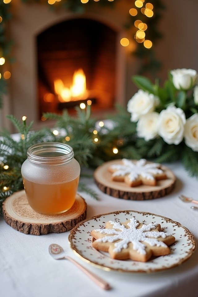 personalized winter wedding favors