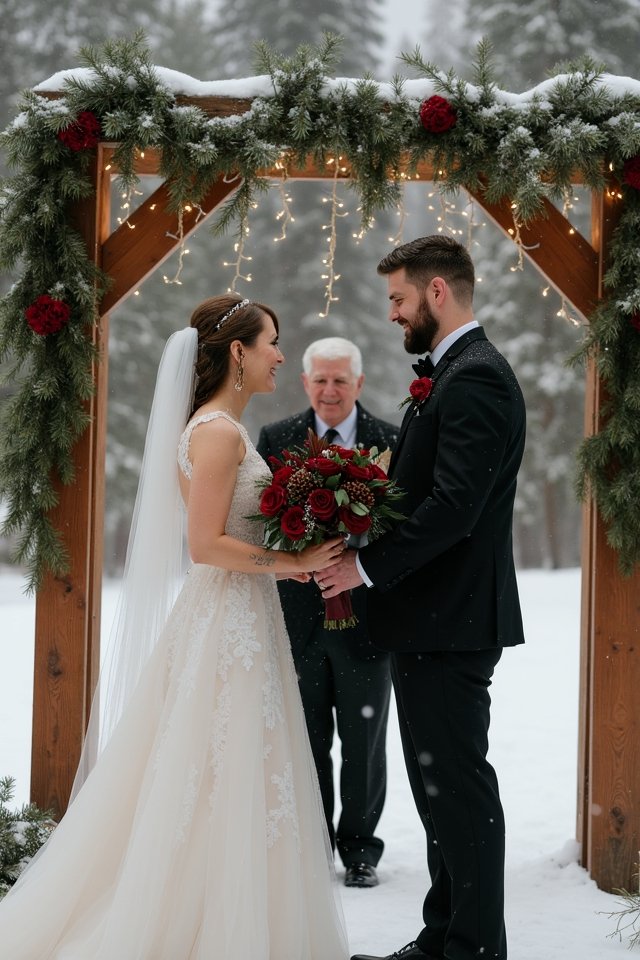 personalized winter wedding traditions
