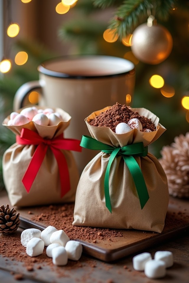 personalized winter wedding treats