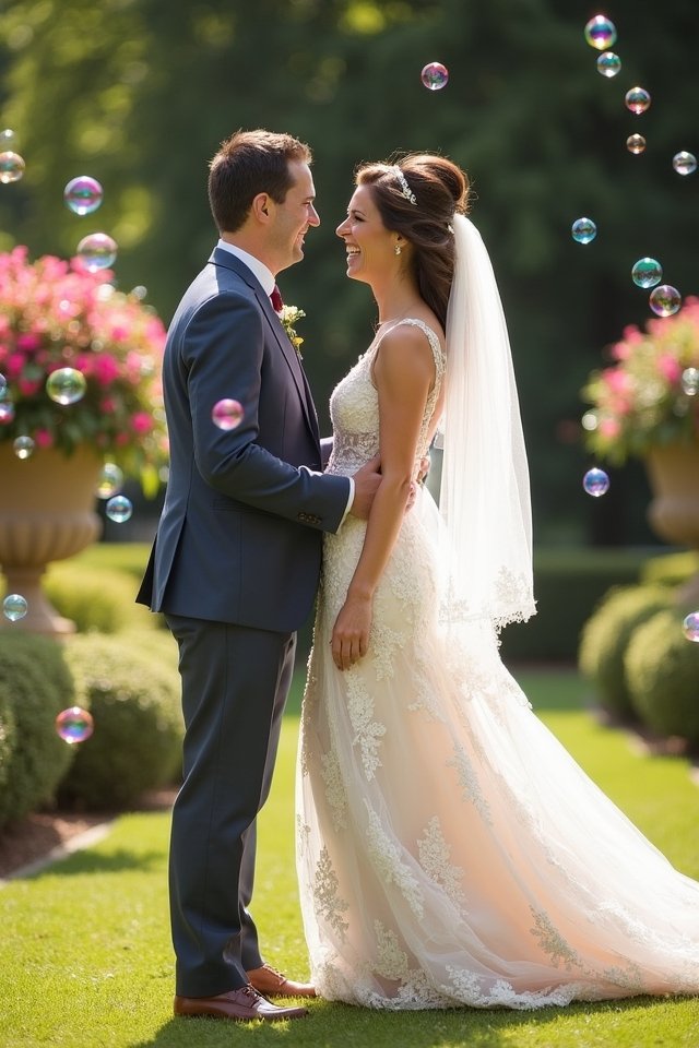 playful joyful wedding moments