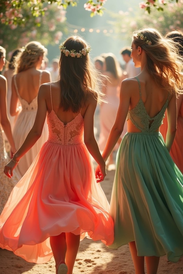 playful midi dress styles