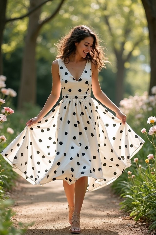 playful polka dot elegance