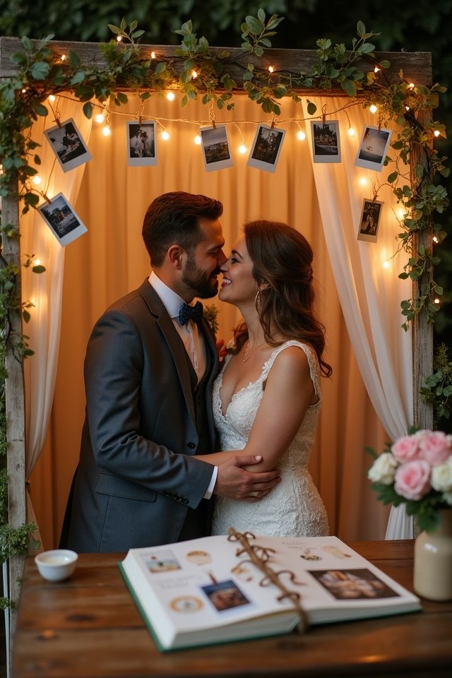 polaroid guestbook wedding experience