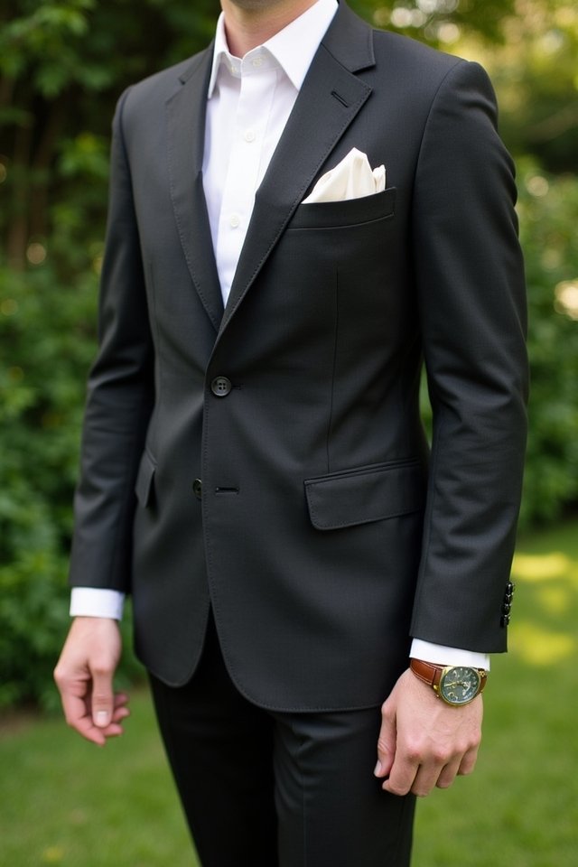 polished tailored wool elegance