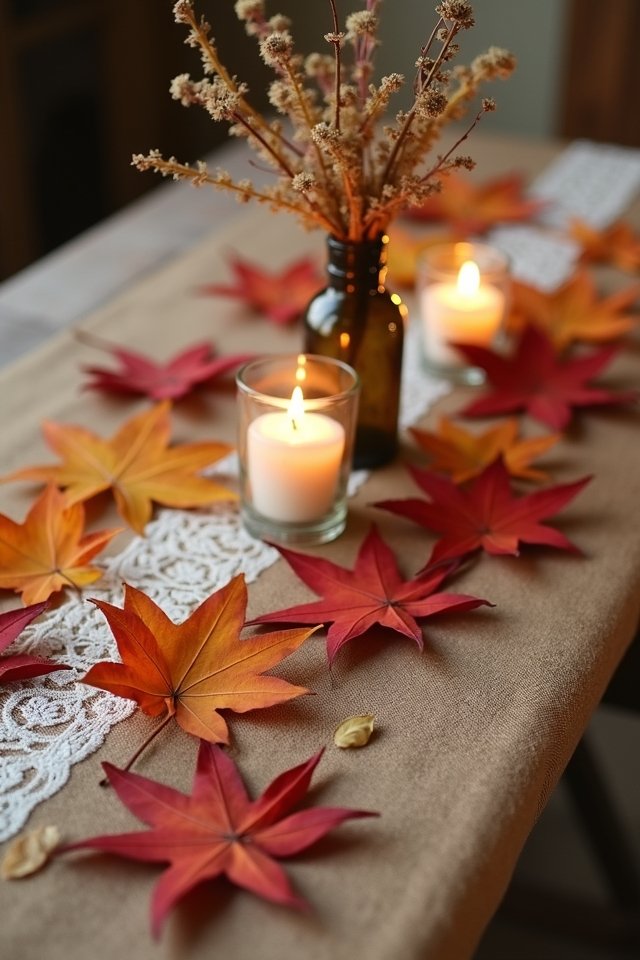 preserved leaves for decor