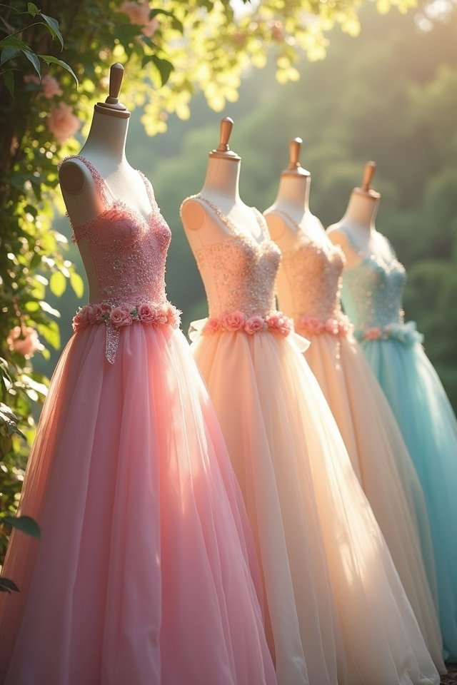 radiant floral dress embellishments