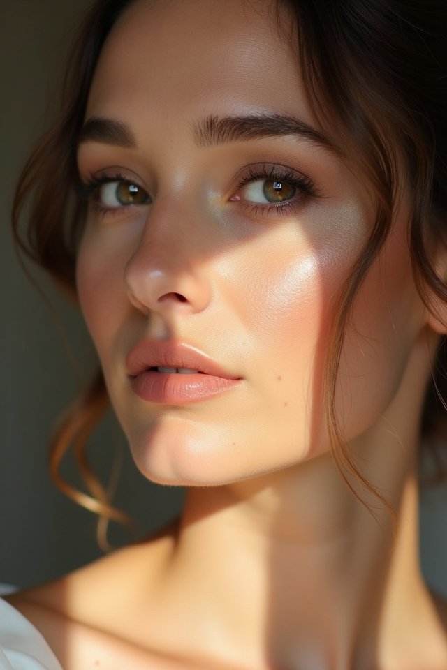 radiant fresh glowing skin