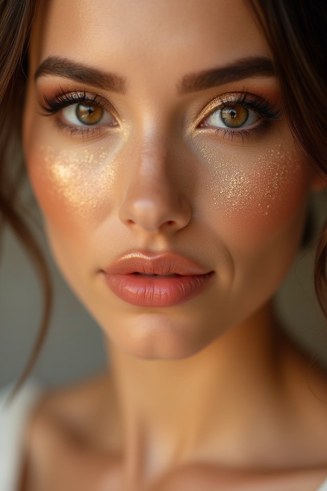 radiant highlighter coral lips