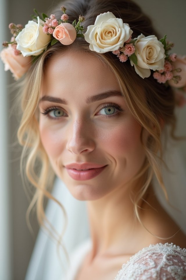 radiant romantic rose beauty