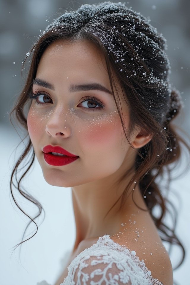 radiant skin bold lips