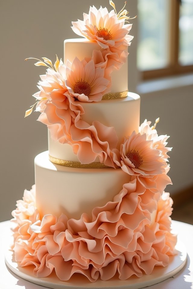 radiant velvet fondant cake