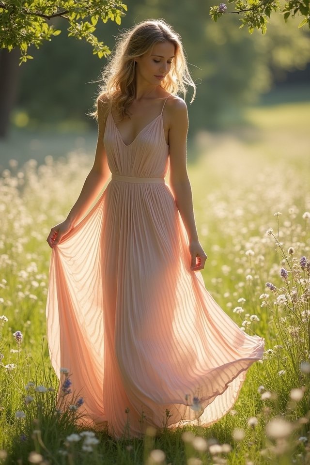 radiant vintage inspired boho elegance