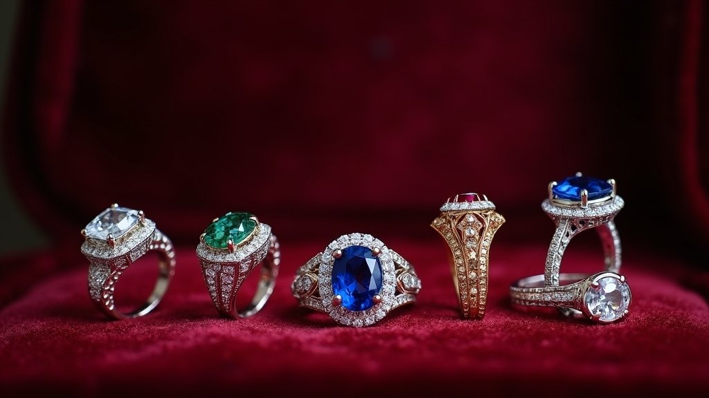 regal inspired wedding rings