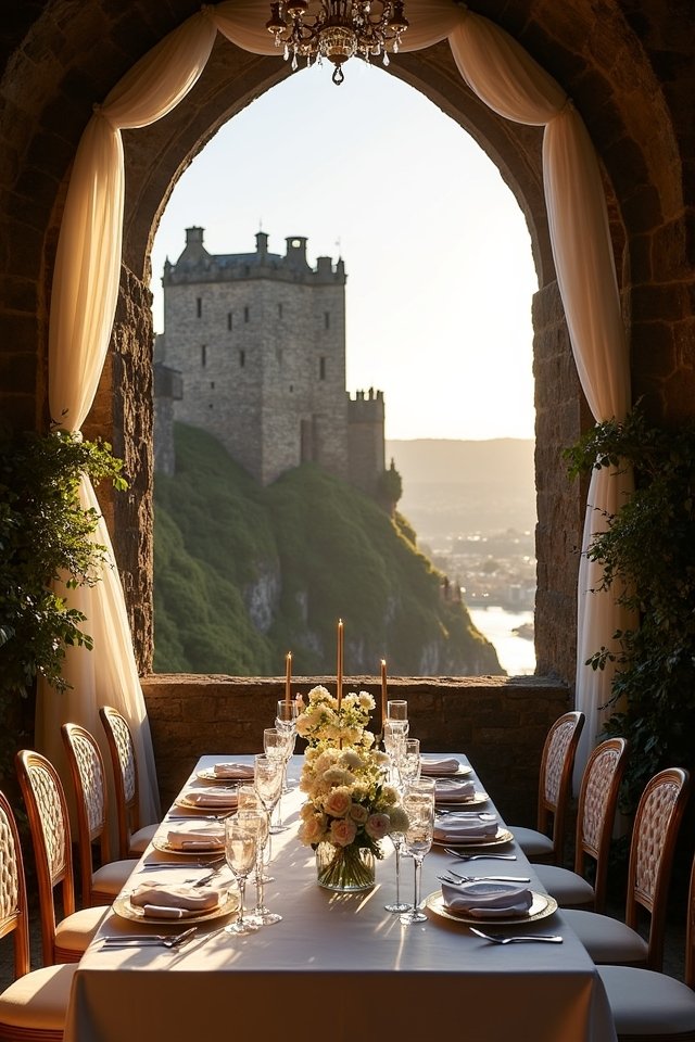 regal wedding at edinburgh