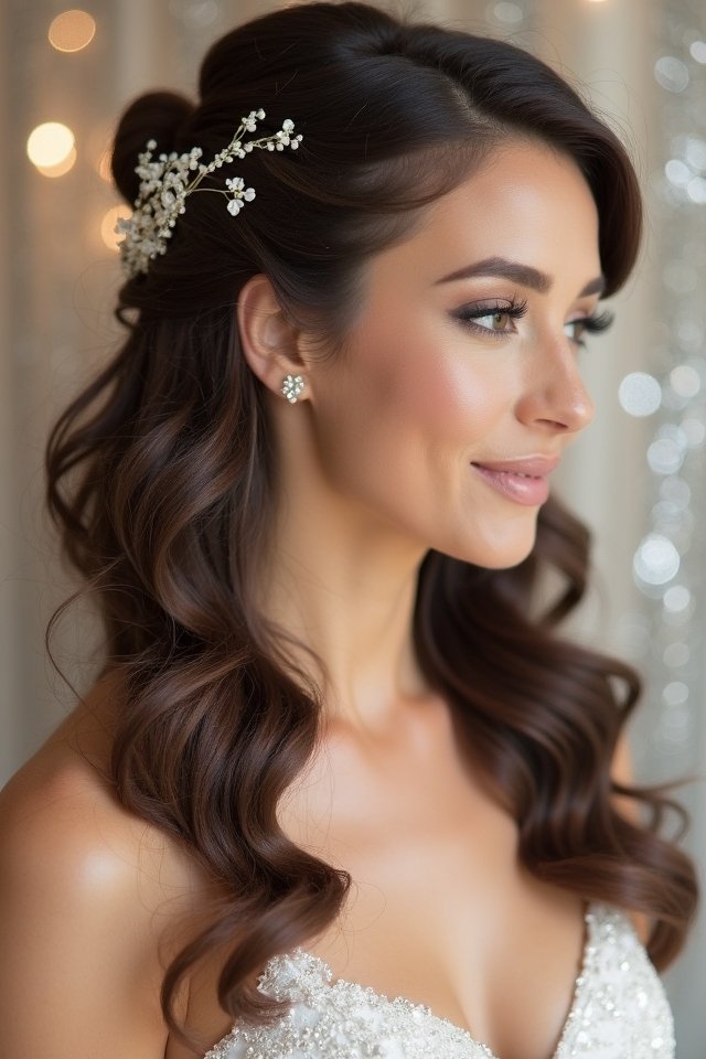 retro glamorous volume hairstyle