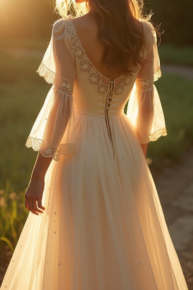 retro playful elegance dress