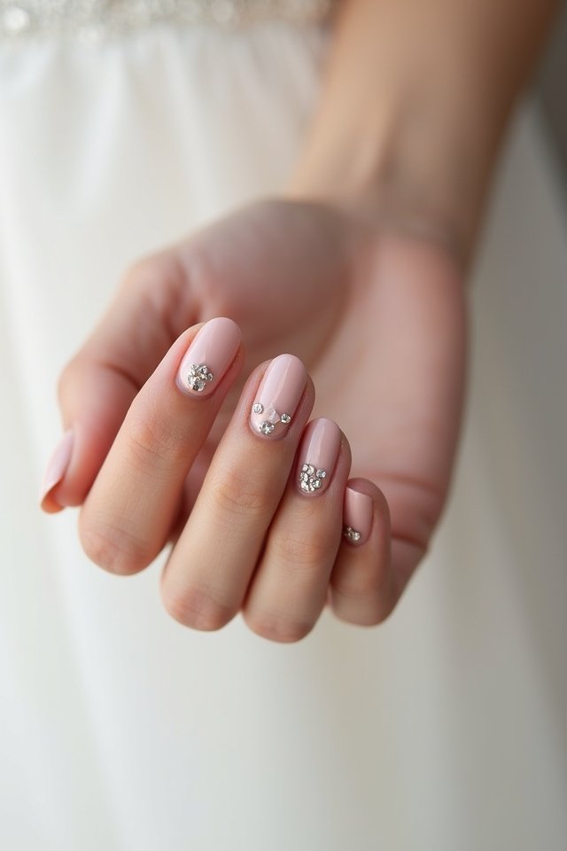 rhinestone elegance for brides