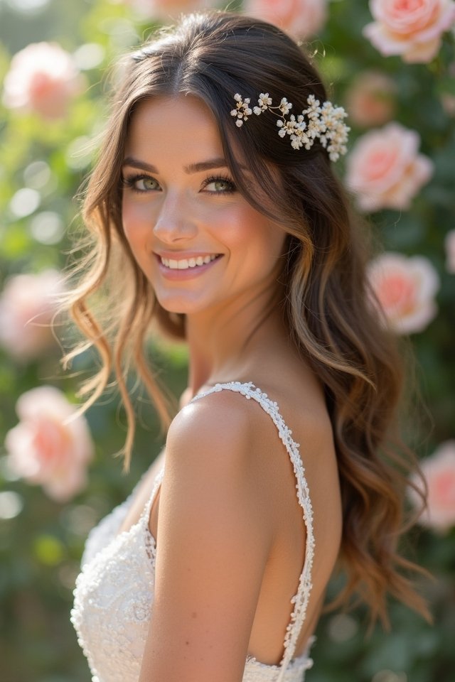 romantic beachy loose waves