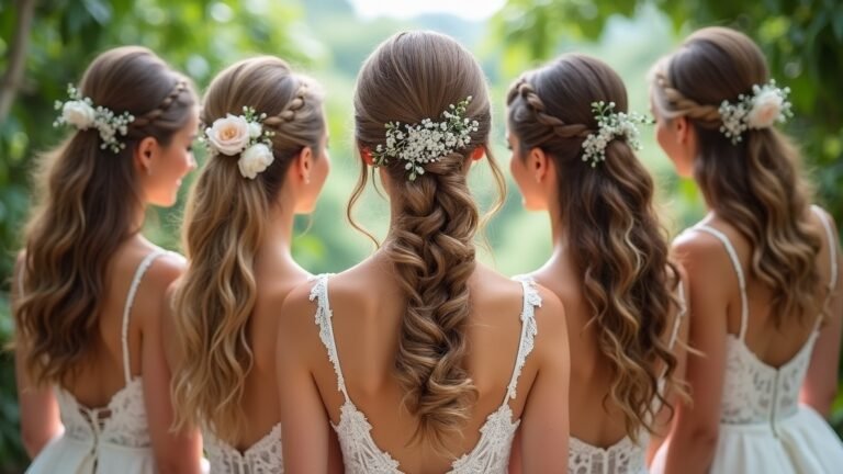 romantic bridal hair ideas