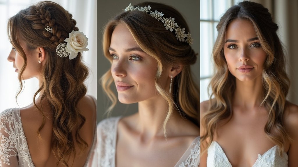 romantic bridal hair styles