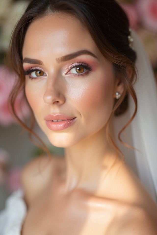 romantic bridal pink shades