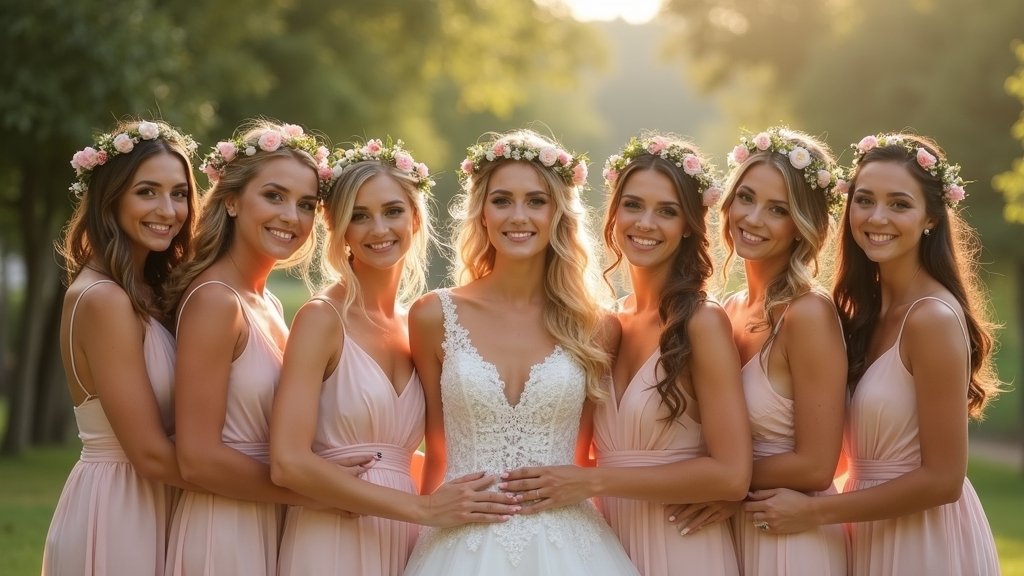 romantic bridesmaid hairstyle ideas