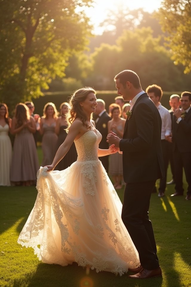 romantic dance of connection