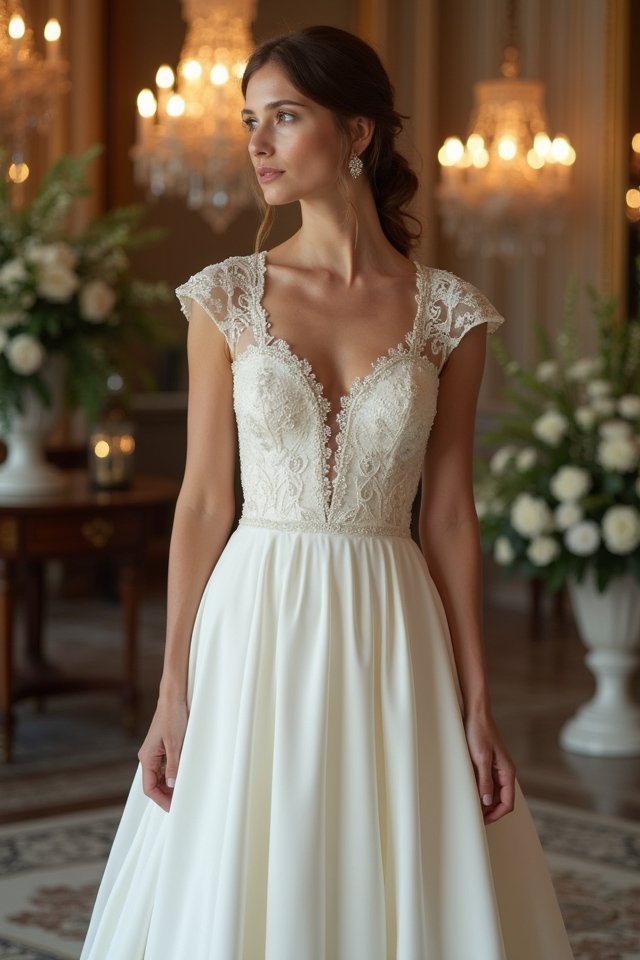 romantic elegance timeless silhouette