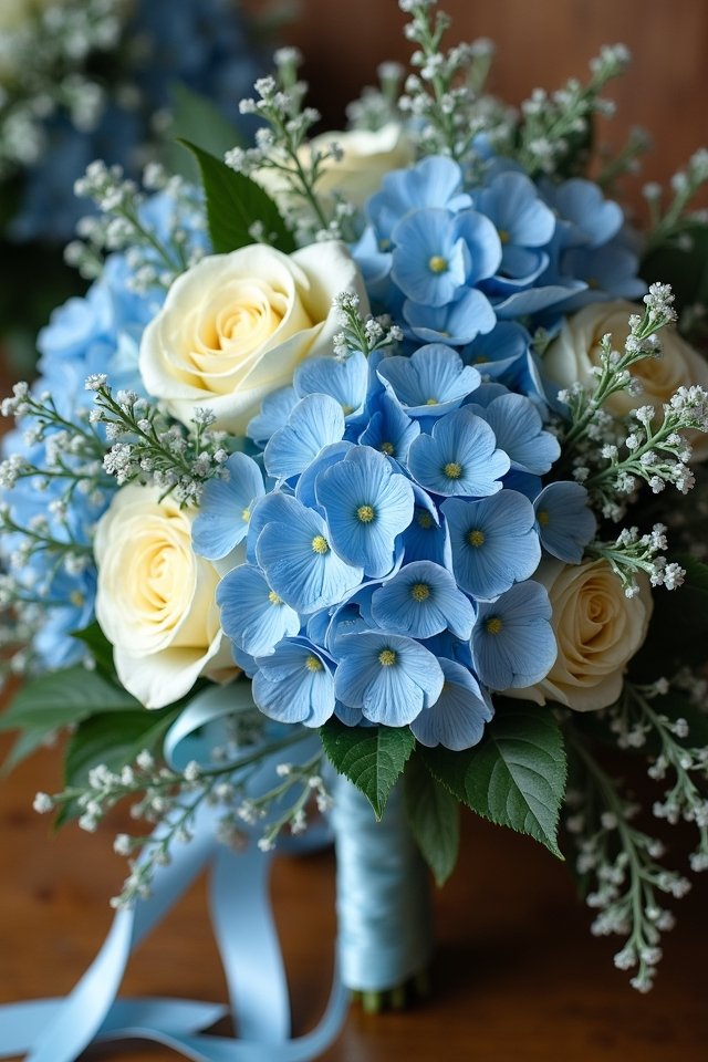 romantic elegance with hydrangeas