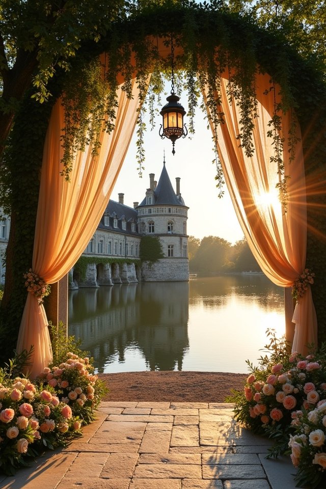 romantic fairy tale wedding