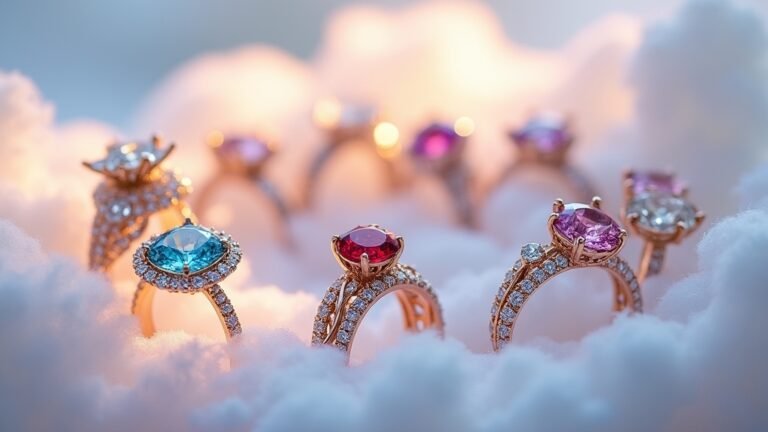 romantic fairytale engagement rings