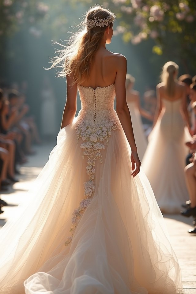 romantic floral corset elegance