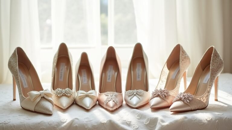 romantic heels for weddings